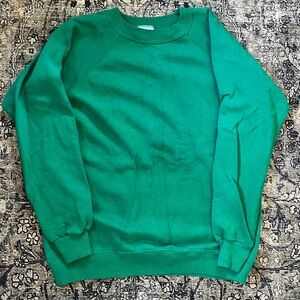 Vintage Hanes Green Crewneck